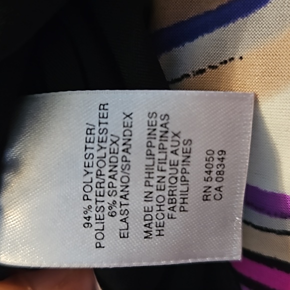 Nine West Women's One Shoulder Dress Size 12P - Picture 8 of 8